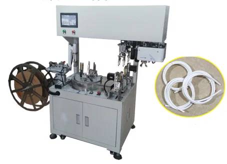 Auto Tube Cut Coil Tie Machine WPM-02L - Auto Cutting Winding Binding Machine
