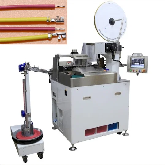 Auto Wire Cut Strip Dual End Process Machine